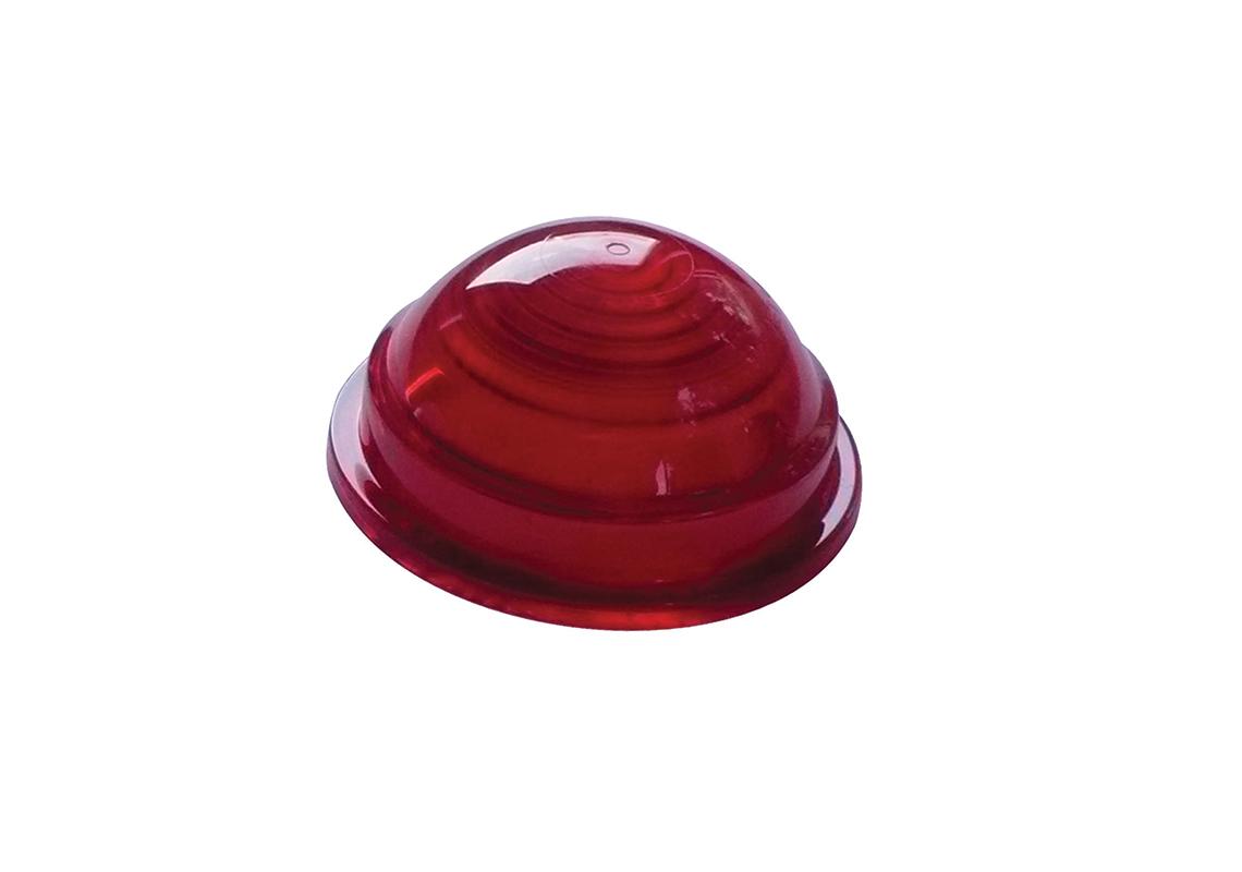 Cabochon rouge pour DX bicolore